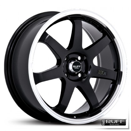 R310 BLACK WITH MACHINED LIP