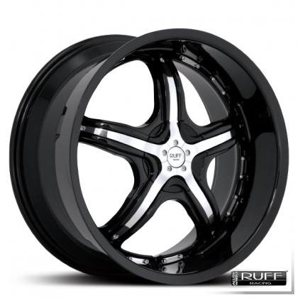 R931 BLACK WITH CHROME INSERTS
