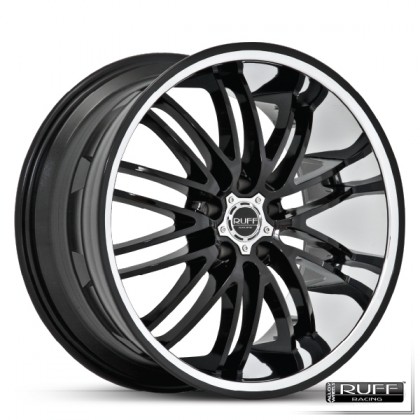 R941 BLACK WITH CHROME LIP INSERT