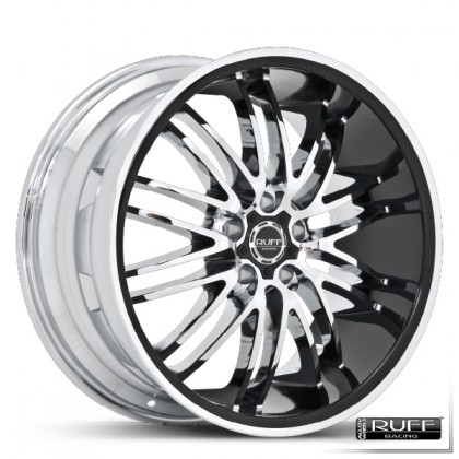 R941 CHROME WITH BLACK LIP INSERT