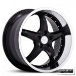 R280 BLACK WITH MACHINED LIP