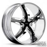 DYSTANY S802 CHROME WITH BLACK INSERTS