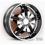 SAINT S221 CHROME WITH BLACK INSERTS