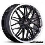 R350 BLACK WITH MACHINED LIP